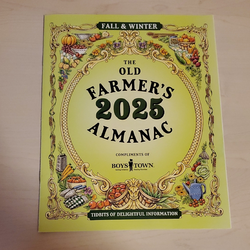 The Old Farmer's Almanac 2025 - Fall & Winter